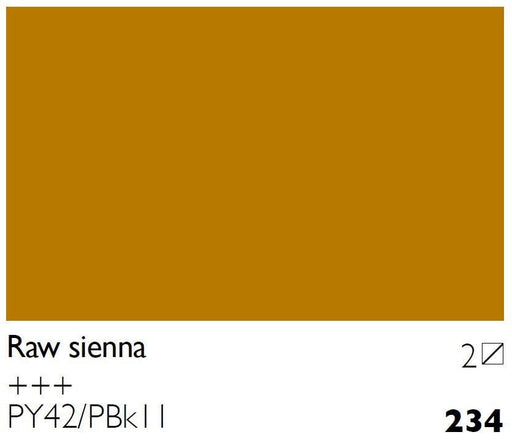 234 Raw Sienna Cobra Oils 40ml - The Sydney Art Store