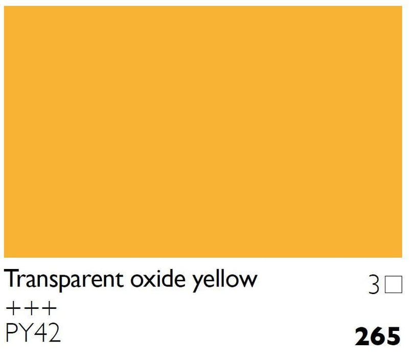 265 Transparent Oxide Yellow Cobra Oils 40ml