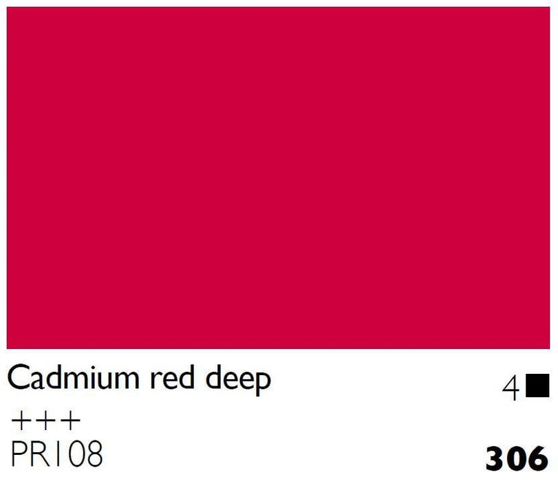 306 Cadmium Red Deep Cobra Oils 40ml