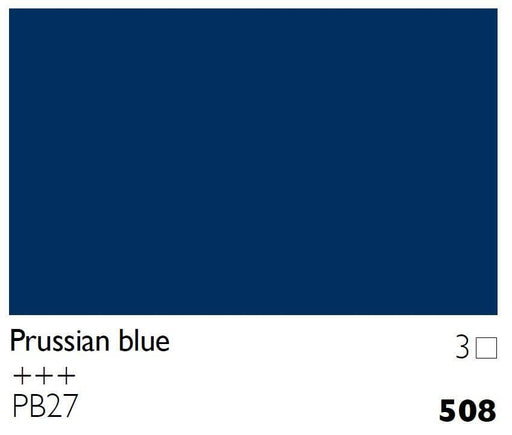 508 Prussian Blue Cobra Oils 40ml - The Sydney Art Store