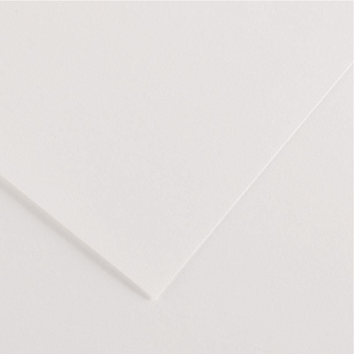 CANSON COLORLINE CANSON 01 White Colorline 300gsm 50x65cm (10Pk)