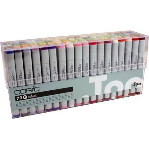 Copic Original 72C Assorted Marker Set