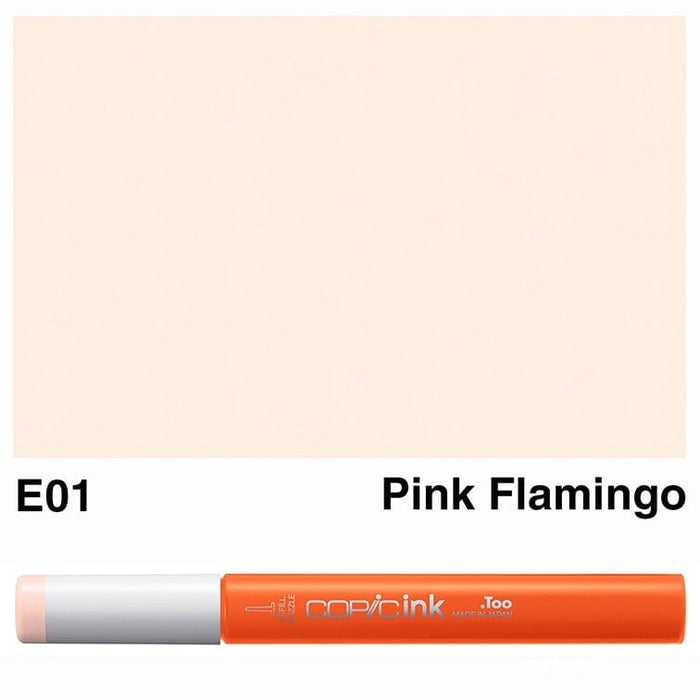 COPIC INKS COPIC Copic Ink E01-Pink Flamingo