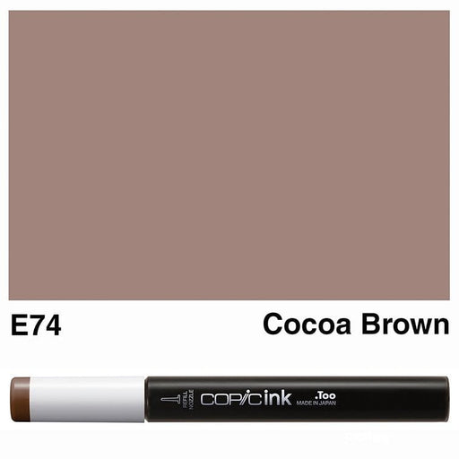 COPIC INKS COPIC Copic Ink E74-Cocoa Brown