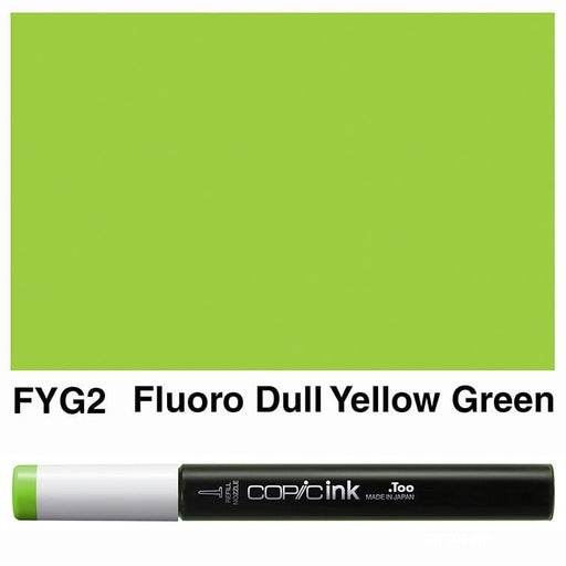 COPIC INKS COPIC Copic Ink FYG2-Fluoro Dull Yellow Green