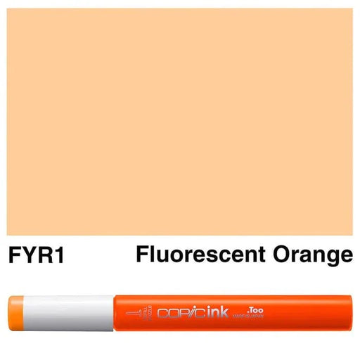 COPIC INKS COPIC Copic Ink FYR1-Fluorescent Orange