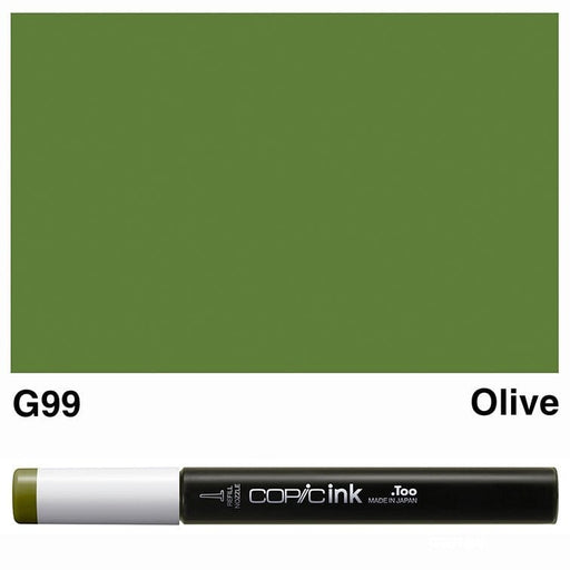 COPIC INKS COPIC Copic Ink G99-Olive