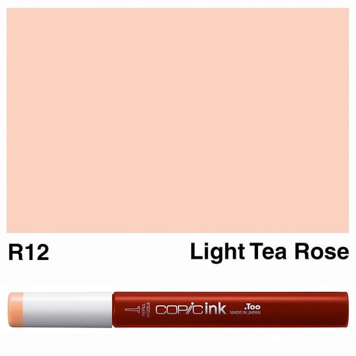 COPIC INKS COPIC Copic Ink R12-Light Tea Rose