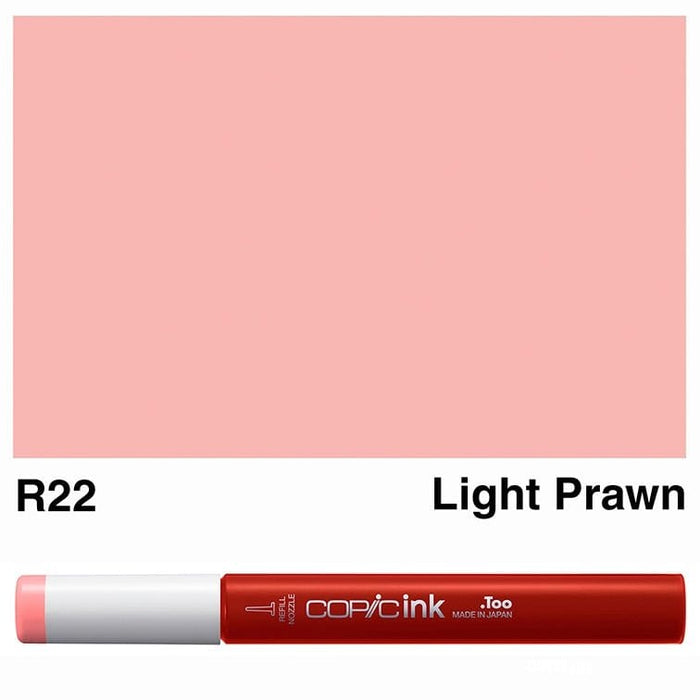 COPIC INKS COPIC Copic Ink R22-Light Prawn