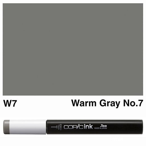 COPIC INKS COPIC Copic Ink W7-Warm Gray No.7