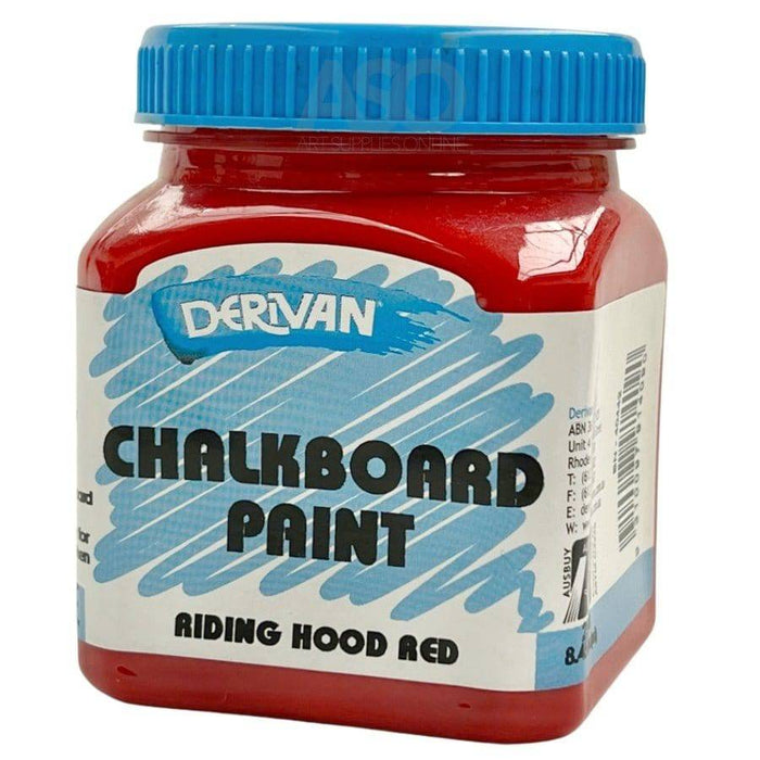 DERIVAN CHALKBOARD DERIVAN Derivan Chalkboard Paint 250ml Riding Hood Red