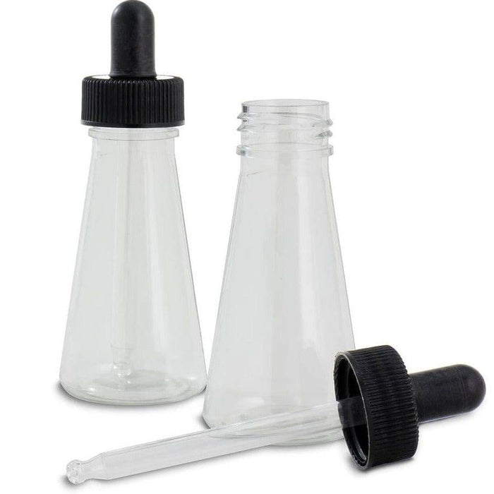 Derivan Refillables Empty Ink Bottle + Dropper 45ml - Set of 2