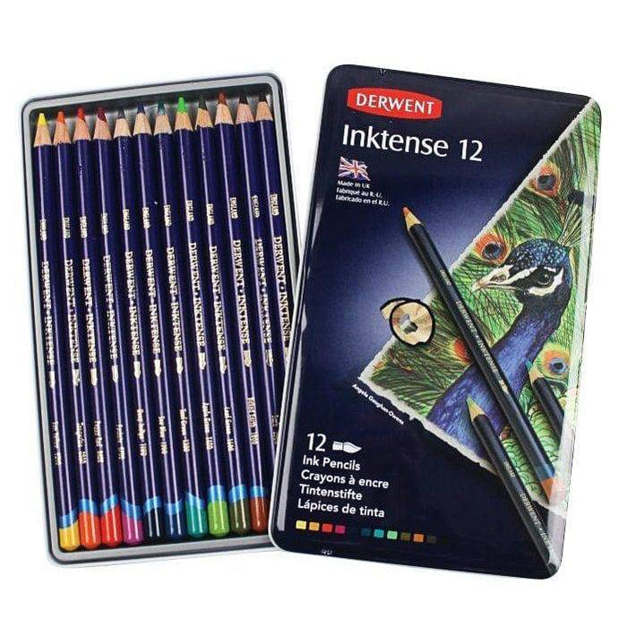 DERWENT DERWENT Derwent Inktense Pencils 12 Pack