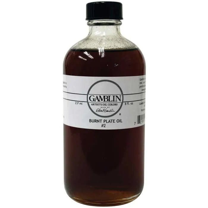 Gamblin Burnt Plate Oil 237ml