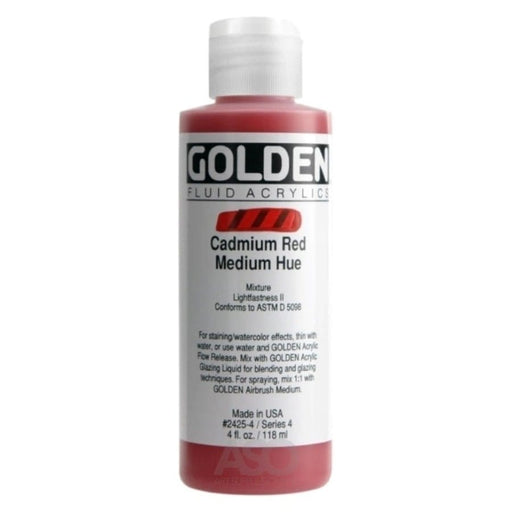 GOLDEN FLUID GOLDEN Golden FLUID Cadmium Red Medium Hue