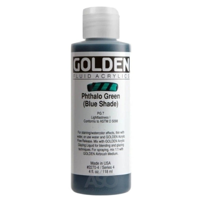 Golden FLUID Phthalo Green /B.S.