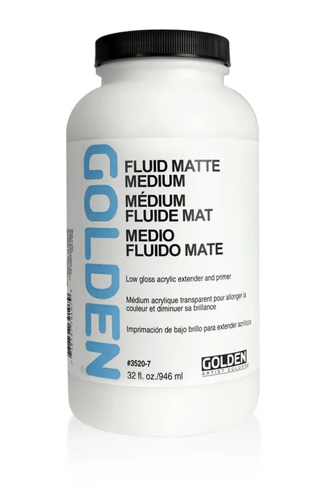 GOLDEN MEDIUMS GOLDEN 946ml Golden Fluid Matte Medium