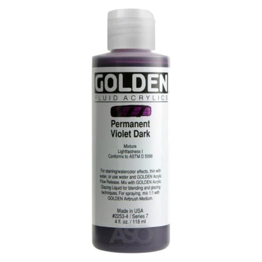 GOLDEN FLUID GOLDEN Golden FLUID Permanent Violet Dark