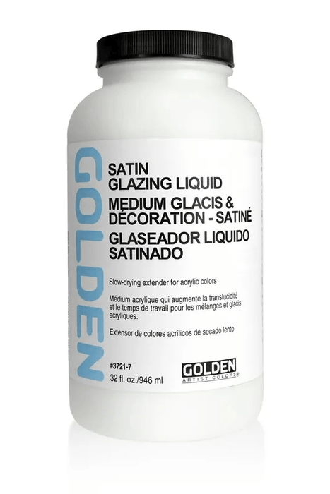 GOLDEN MEDIUMS GOLDEN 473ml Golden Glazing Liquid Satin