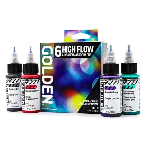 GOLDEN SETS Golden High Flow Airbrush Set