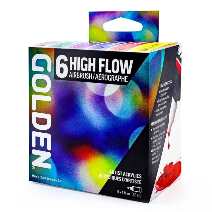 GOLDEN SETS Golden High Flow Airbrush Set