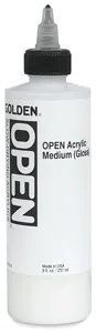 GOLDEN MEDIUMS GOLDEN Golden OPEN Acrylic Medium (Gloss)