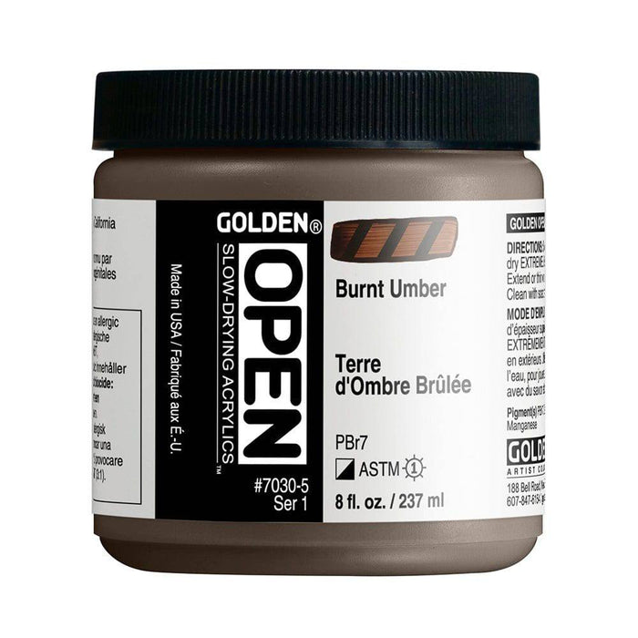 Golden OPEN Burnt Umber - The Sydney Art Store