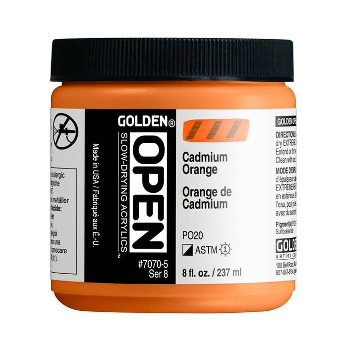 Golden OPEN C.P. Cadmium Orange - The Sydney Art Store