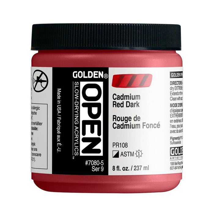 Golden OPEN C.P. Cadmium Red Dark