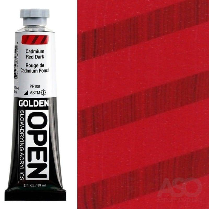 Golden OPEN C.P. Cadmium Red Dark