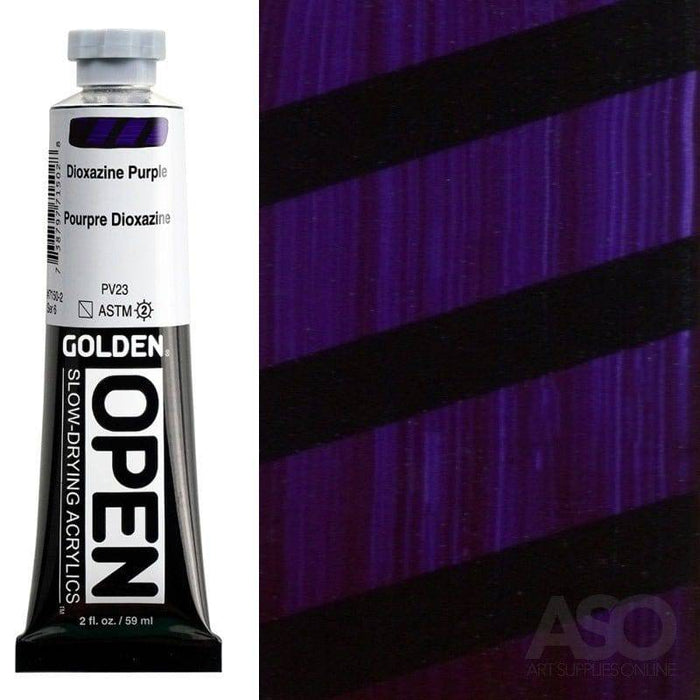 Golden OPEN Dioxazine Purple - The Sydney Art Store