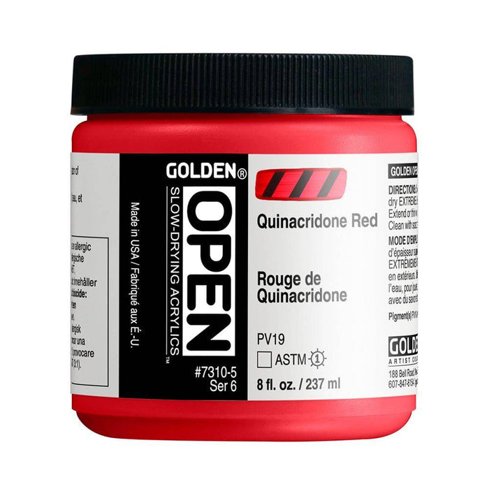 Golden OPEN Quinacridone Red - The Sydney Art Store