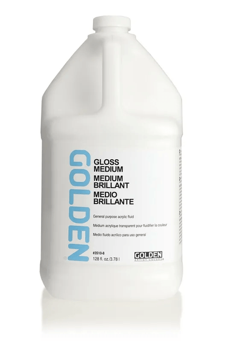 GOLDEN MEDIUMS GOLDEN 3.78 Litre Golden Polymer Gloss Medium