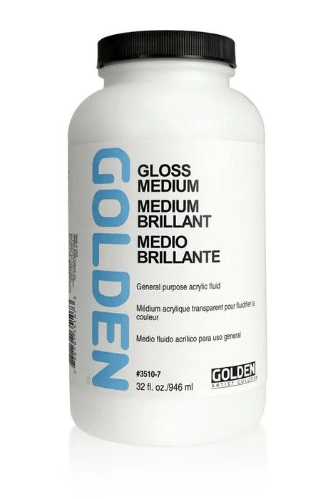 GOLDEN MEDIUMS GOLDEN 946ml Golden Polymer Gloss Medium