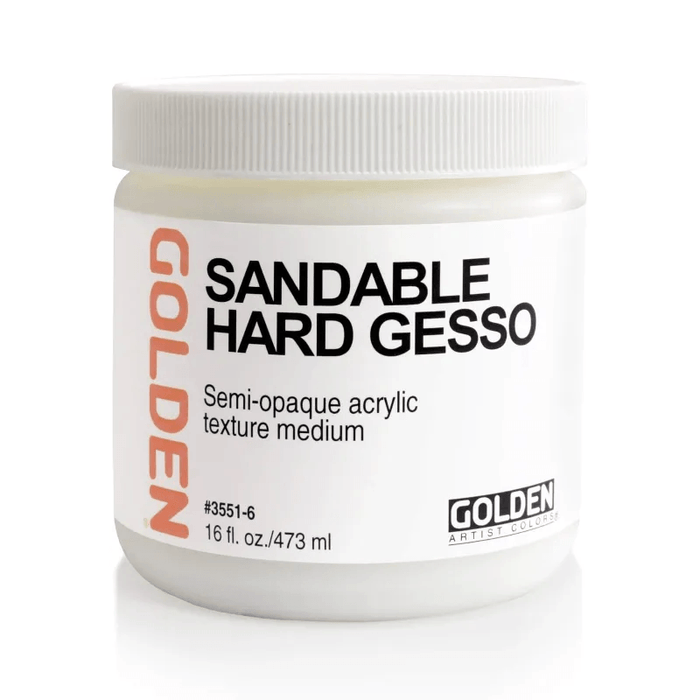 GOLDEN GROUNDS GOLDEN 473ml Golden Sandable Hard Gesso