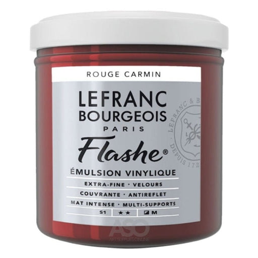LEFRANC & BOURGEOIS LEFRANC & BOURGEOIS L&B Flashe Vinyl Colour 125ml - Carmine Red