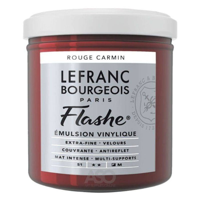 LEFRANC & BOURGEOIS LEFRANC & BOURGEOIS L&B Flashe Vinyl Colour 125ml - Carmine Red