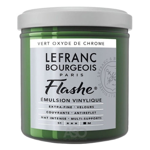 LEFRANC & BOURGEOIS LEFRANC & BOURGEOIS L&B Flashe Vinyl Colour 125ml - Chromium Oxide Green