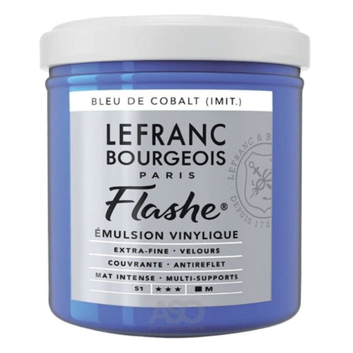 LEFRANC & BOURGEOIS LEFRANC & BOURGEOIS L&B Flashe Vinyl Colour 125ml - Cobalt Blue Hue
