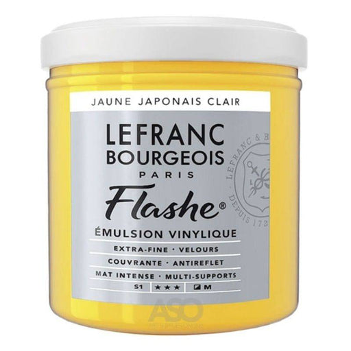 LEFRANC & BOURGEOIS LEFRANC & BOURGEOIS L&B Flashe Vinyl Colour 125ml - Japanese Yellow Light