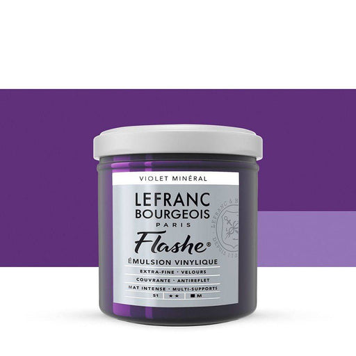 LEFRANC & BOURGEOIS LEFRANC & BOURGEOIS L&B Flashe Vinyl Colour 125ml - Mineral Violet