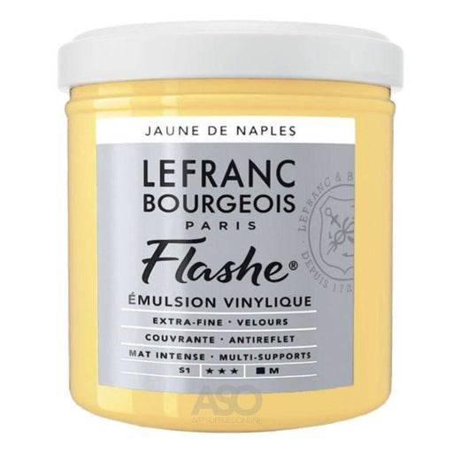 LEFRANC & BOURGEOIS LEFRANC & BOURGEOIS L&B Flashe Vinyl Colour 125ml - Naples Yellow - Discontinued