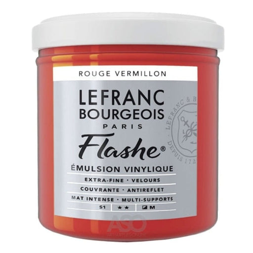LEFRANC & BOURGEOIS LEFRANC & BOURGEOIS L&B Flashe Vinyl Colour 125ml - Vermilion Red