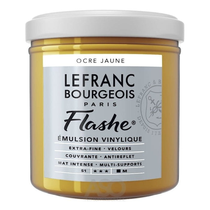 LEFRANC & BOURGEOIS LEFRANC & BOURGEOIS L&B Flashe Vinyl Colour 125ml - Yellow Ochre
