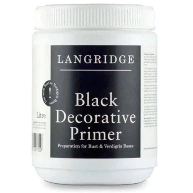 Langridge Black Decorative Primer - The Sydney Art Store