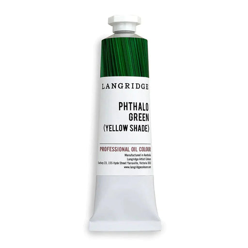 LANGRIDGE OILS LANGRIDGE Langridge Oil Phthalo Green (Yellow Shade)