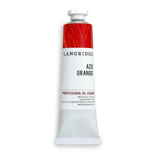 Langridge Oil Azo Orange - The Sydney Art Store