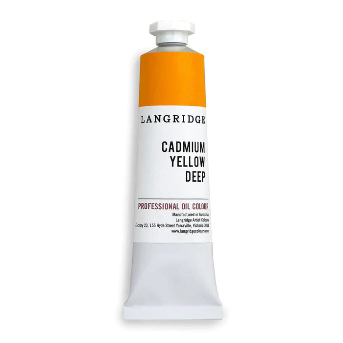 Langridge Oil Cadmium Yellow Deep