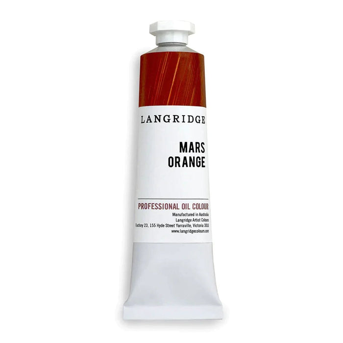 Langridge Oil Mars Orange - The Sydney Art Store