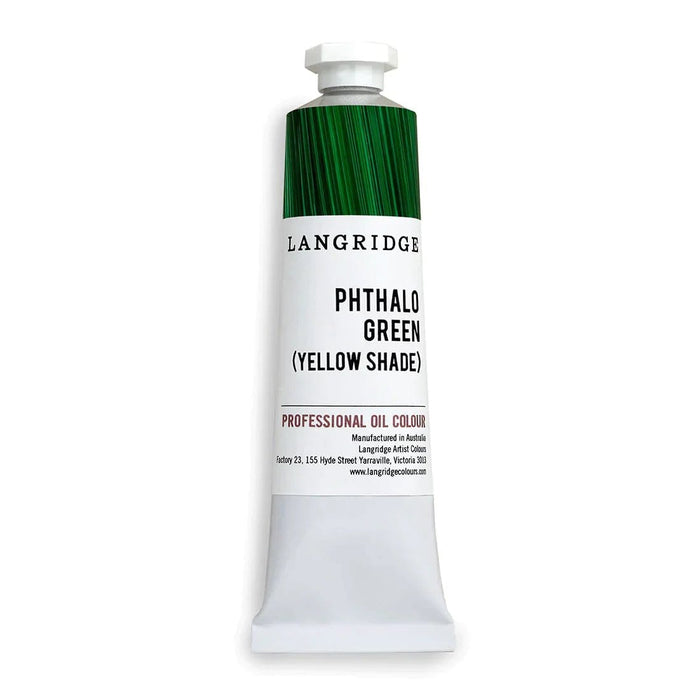 Langridge Oil Phthalo Green (Yellow Shade)